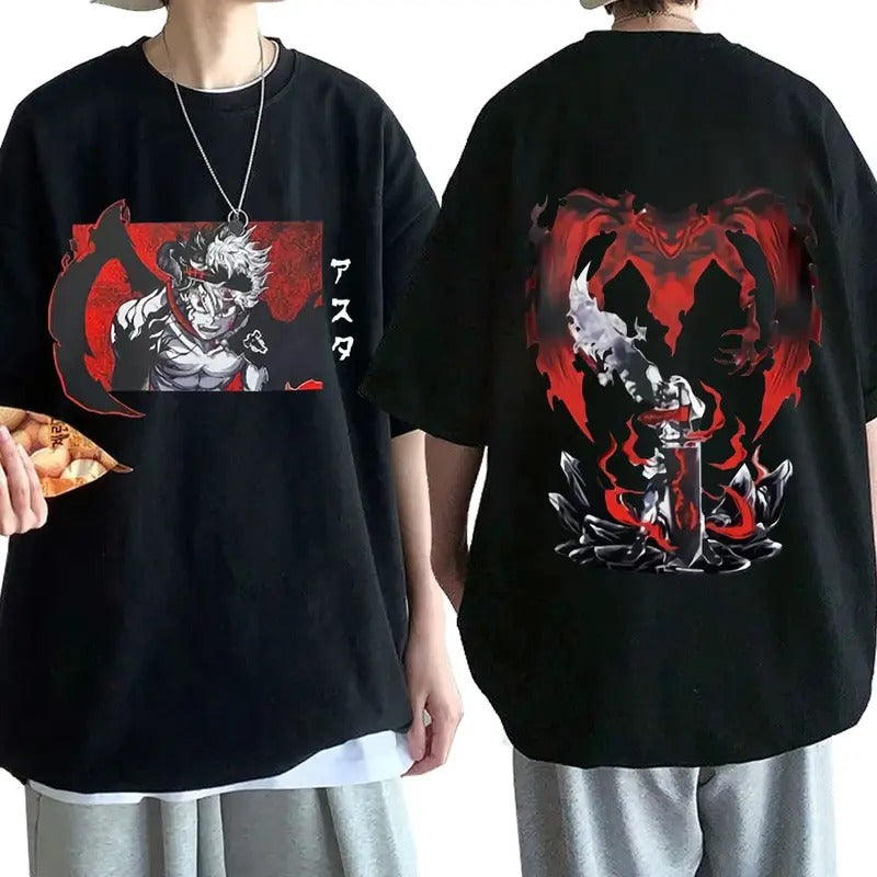 Black Clover Asta Manga T-shirt Hoodie, Sweatshirt | HypeCrazeTee.com