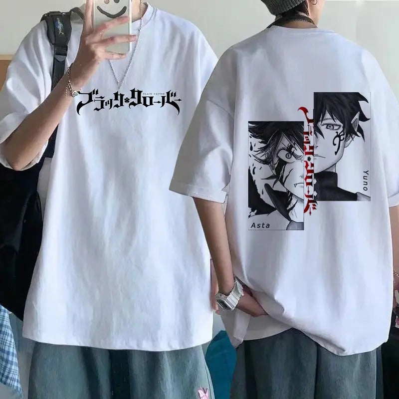 Black Clover T-shirt - Unleash Your Magic! | Anime Character Tshirt Hoodie, Sweatshirt | HypeCrazeTee.com