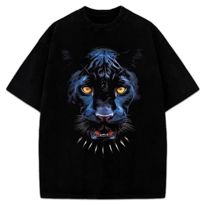 Black Panther Animal T-Shirt Chadwick Forever Tribute Tee Cotton Menswear Hoodie, Sweatshirt | HypeCrazeTee.com