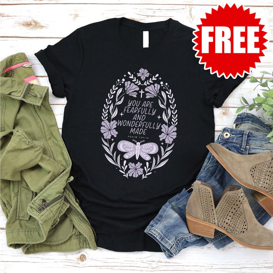 Wonderfully Made Tee - Black - 0