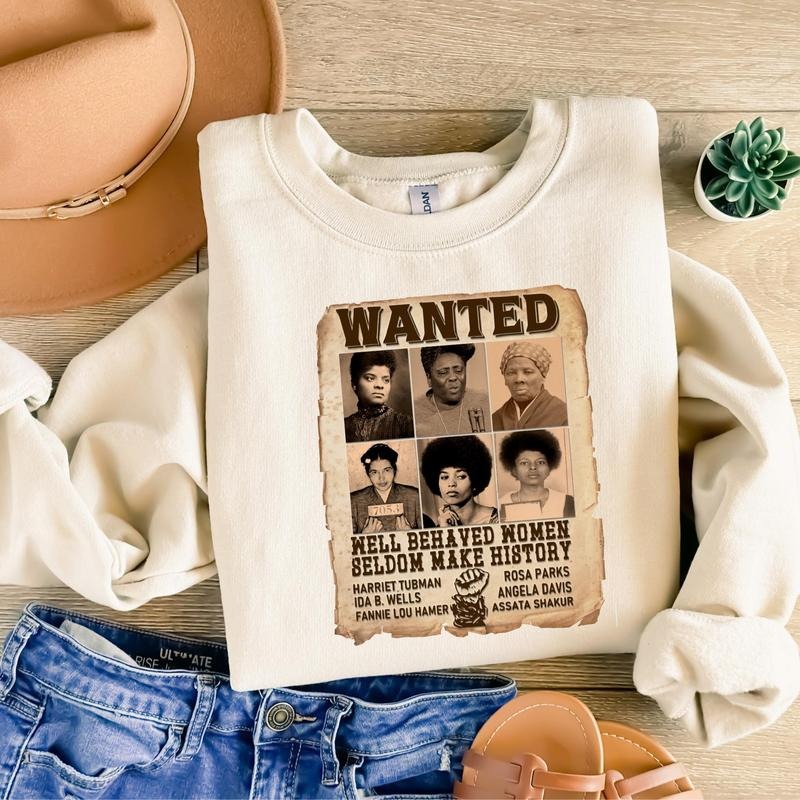 Black Women History Sweatshirt, Black Women, Black History Hoodie, BLM Long Sleeve Shirt, Melanin Hoodie | HypeCrazeTee.com