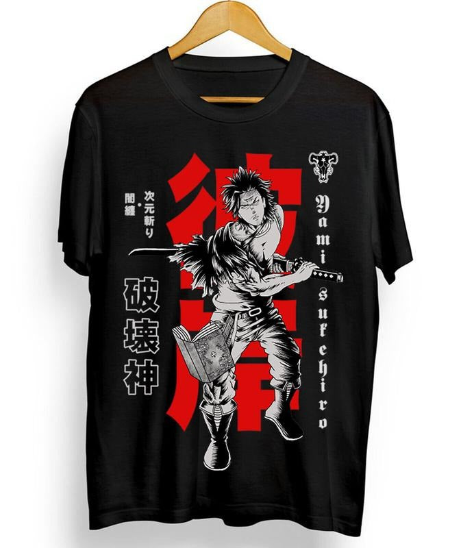Black clover - Yami sukehiro Anime Manga Tshirt Anime Manga Black Shirt Tshirt S-4XL Hoodie, Sweatshirt | HypeCrazeTee.com