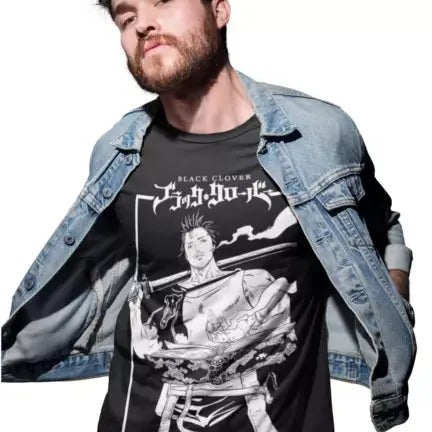 Black clover Yami Sukehiro T-shirt Anime Manga Unisex T-Shirt ALL SIZES S to 5XL Hoodie, Sweatshirt | HypeCrazeTee.com