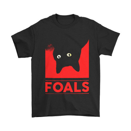 Black Cat Foals Rock Band Tour 2019 Man's T-Shirt Tee