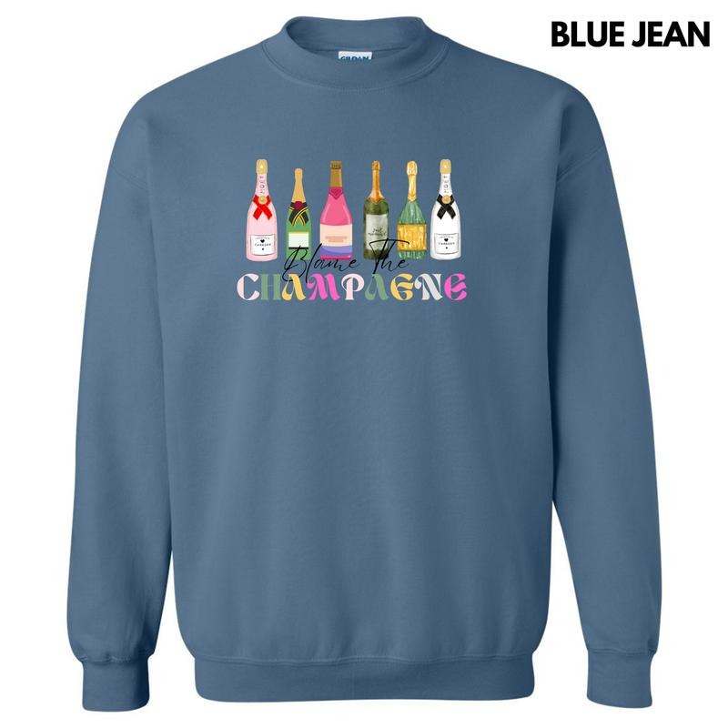 Blame The Champagne Sweatshirt 'NLB' T-Shirts, Hoodie | HypeCrazeTee.com
