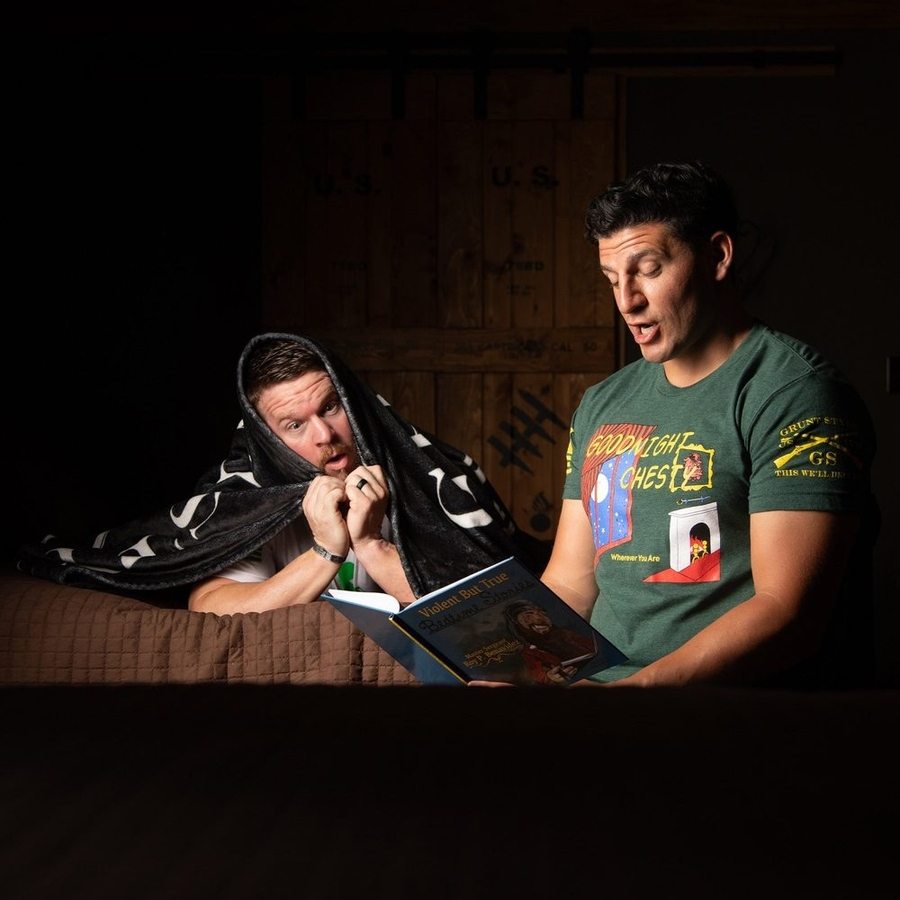 Goodnight Chesty T-Shirt - Heather Forest Green