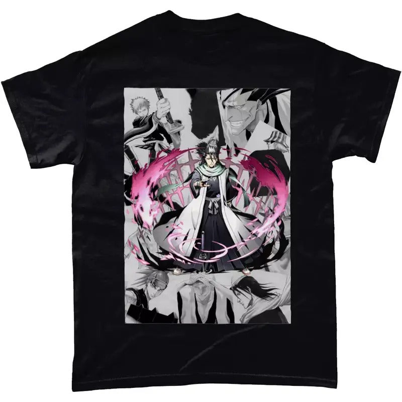Bleach BYAKUYA BANKAI Manga Strip Anime Unisex Tshirt T-Shirt Tee ALL SIZES Hoodie, Sweatshirt | HypeCrazeTee.com