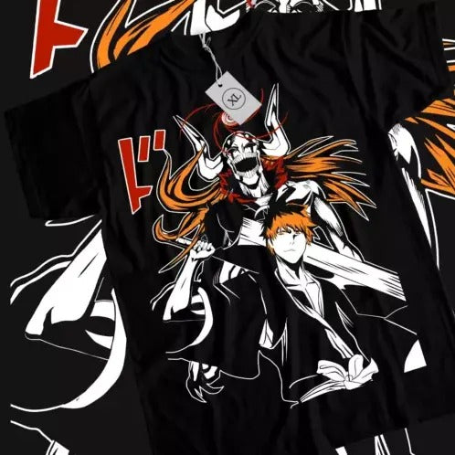 Bleach Ichigo Kurosaki T-shirt Manga Strip Horror Shonen Jump Shirt Tee All Size Hoodie, Sweatshirt | HypeCrazeTee.com