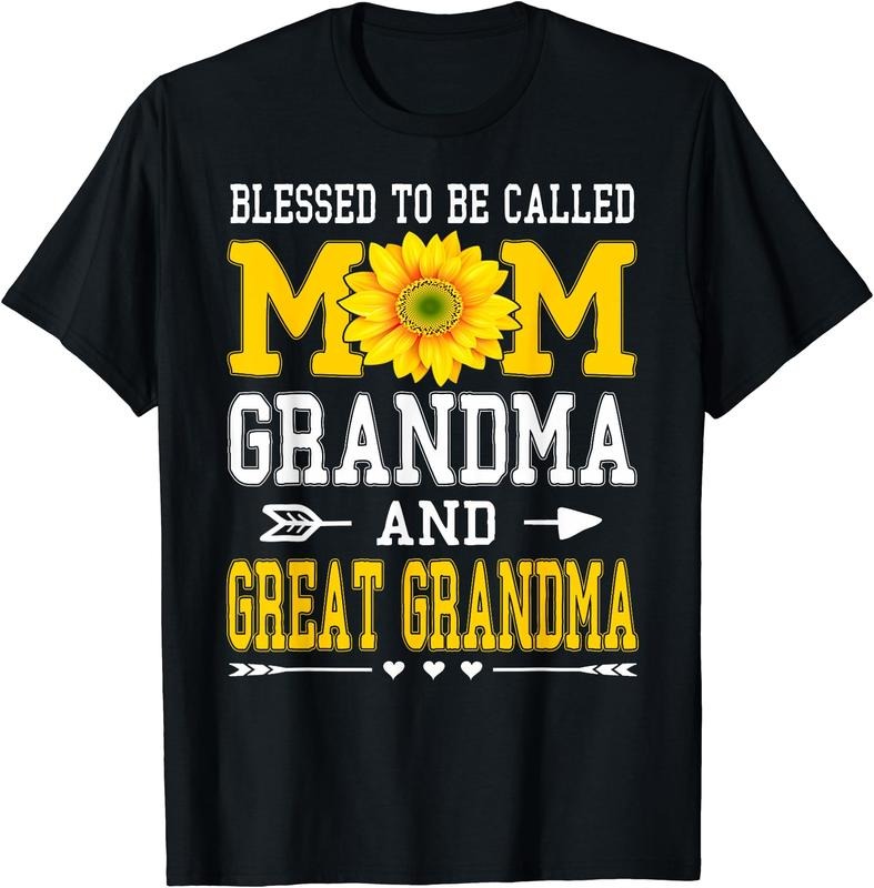 Blessed To Be Called Mom Grandma Great Grandma Mother's Day T-Shirt Hoodie, Sweatshirt | HypeCrazeTee.com