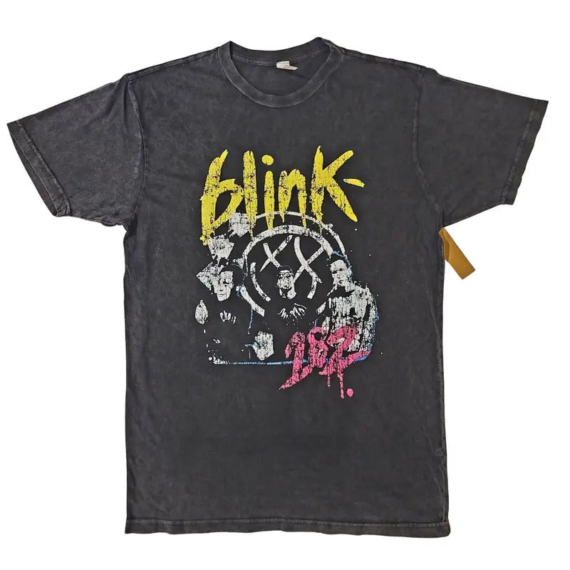 Blink 182 Merch Punk Pop Rock Vintage Distressed Style Premium T-Shirt Hoodie, Sweatshirt | HypeCrazeTee.com