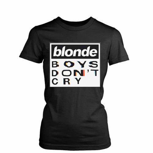 Blonde Boys Dont Cry Tour Chest Women's T-Shirt Tee