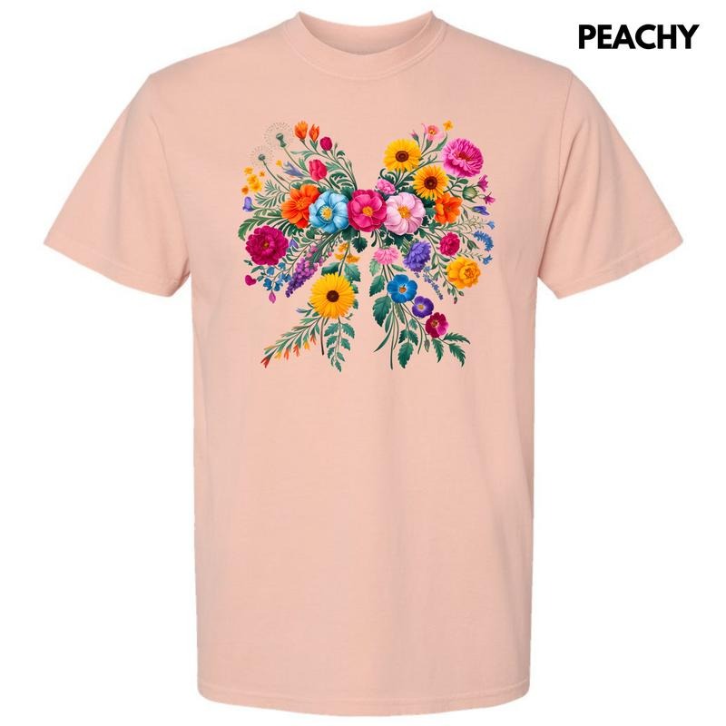 Blooming Big Bow Comfort Colors T-Shirt 'NLB' Hoodie, Sweatshirt | HypeCrazeTee.com