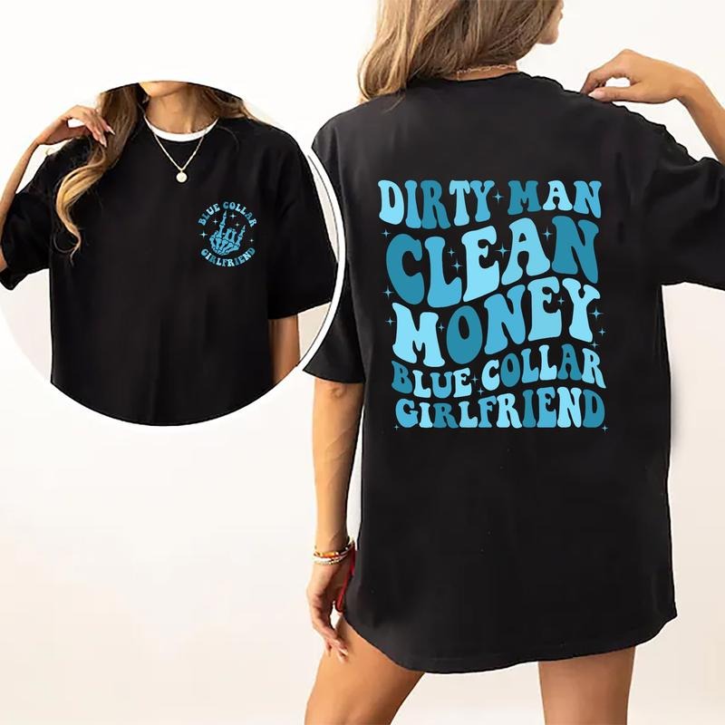 Blue Collar Wife Shirt, Blue Collar Wives Club T-shirt, Blue Collar Gift, Gift For Wife, Wife Life Graphic Printed Tee...