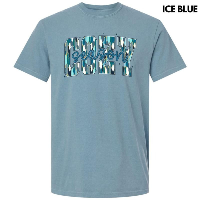 Blue Cozy Season Comfort Colors T-Shirt 'NLB' Hoodie, Sweatshirt | HypeCrazeTee.com
