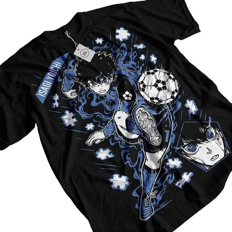 Blue Lock Anime Yoichi Isagi & Meguru Bachira Gift Shirt T-Shirt, Gift For Fall Halooween 2024 Sweatshirt, Hoodie,...