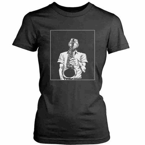 Blue Giant Anime Guy Love Womens T-Shirt Tee