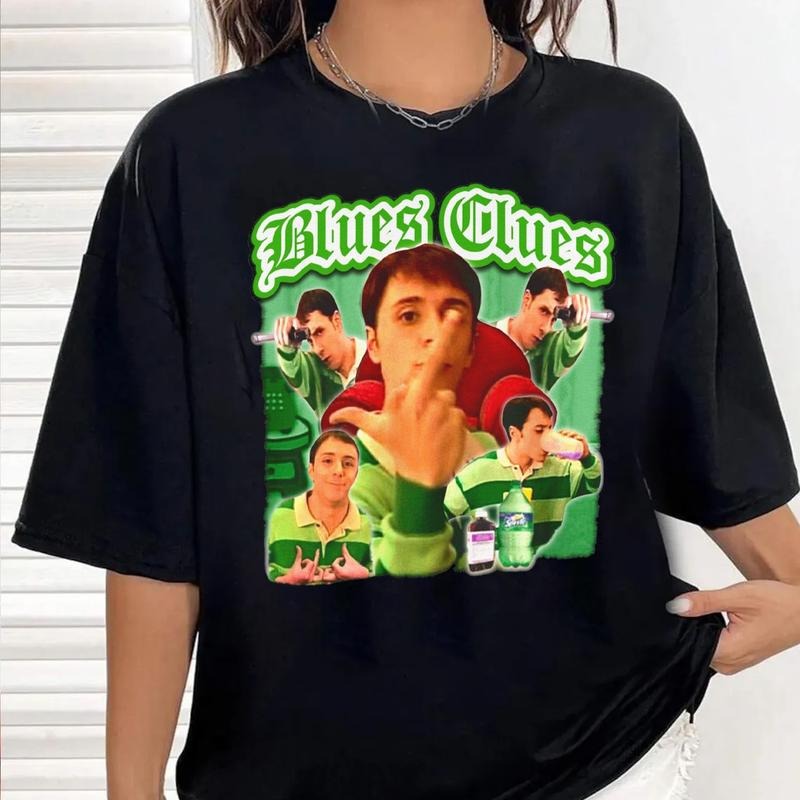 Blues Clues Gangster Funny Meme Shirt Casual T-Shirts, Hoodie, Sweatshirt