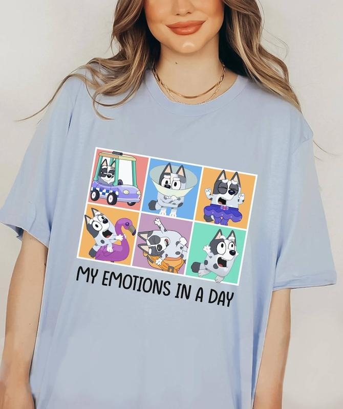 Bluey Muffin Shirt Bluey Muffin Muffin Bluey Bingo ; Cotton Womenswear Light Polyester T-Shirts, Hoodie, Sweatshirt
