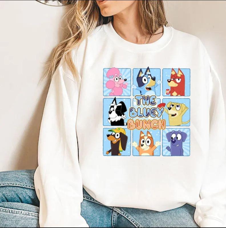 Bluey Bluey Family Shirts Bluey Bluey Family Matching Shirt Heeler Family Bluey Whole Family T-Shirts, Hoodie, Sweatshirt