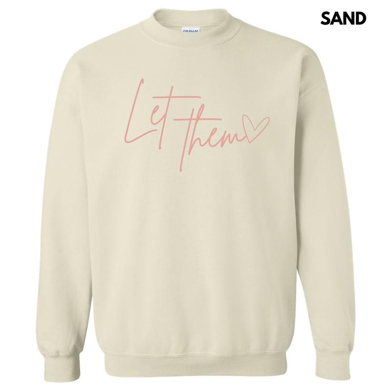 Blush Let Them Sweatshirt 'NLB' T-Shirts, Hoodie | HypeCrazeTee.com