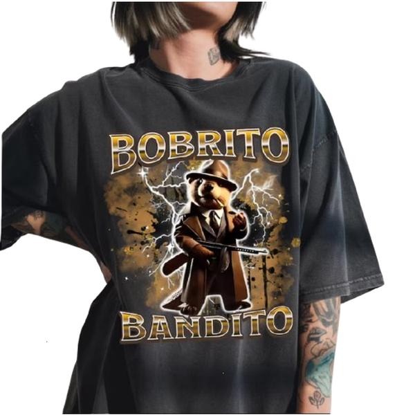 Bobrito Bandito Italian Brainrot Shirt, Funny Beaver Meme TShirt, Trending Unisex Tee Hoodie, Sweatshirt | HypeCrazeTee.com
