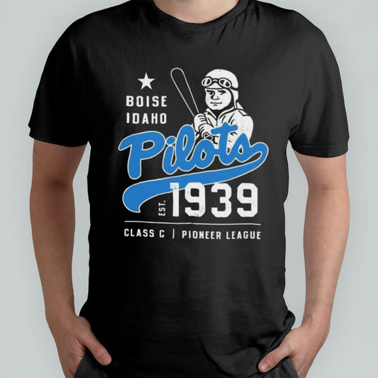 Boise Pilots Idaho Vintage Defunct Baseball Teams Shirt