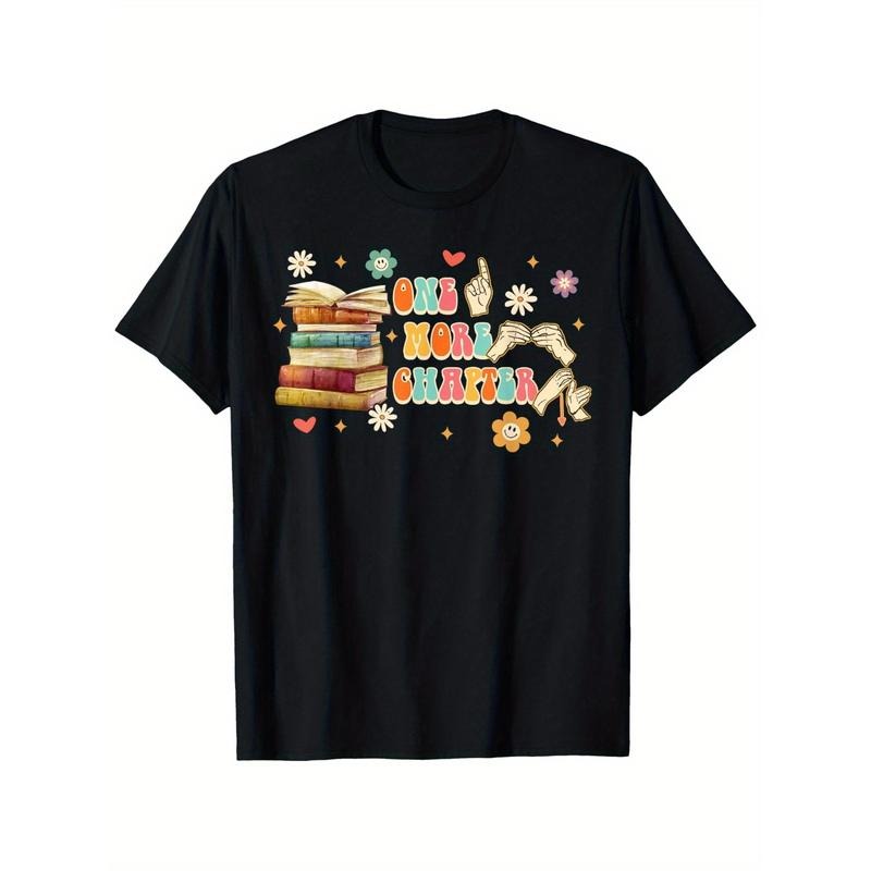 Book Lover Groovy T-Shirt, 100% Cotton, Thanksgiving Christmas New Year Gift for Men Women Family Friends,Black Made in...