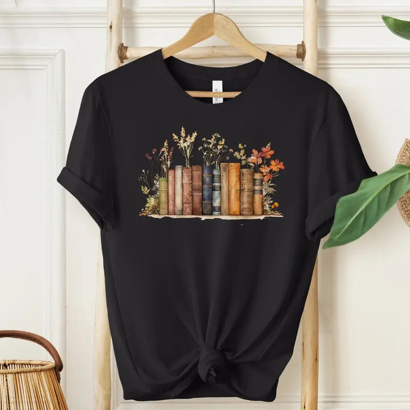 Book Lover Shirt, Reading Sweatshirt, Unisex Super Soft Premium Graphic T-Shirt, Cute Graphic Tees Trending Now,...