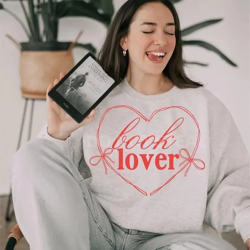 Book Lover Ash Grey Sublimation Sizing Booktok T-Shirts, Hoodie, Sweatshirt