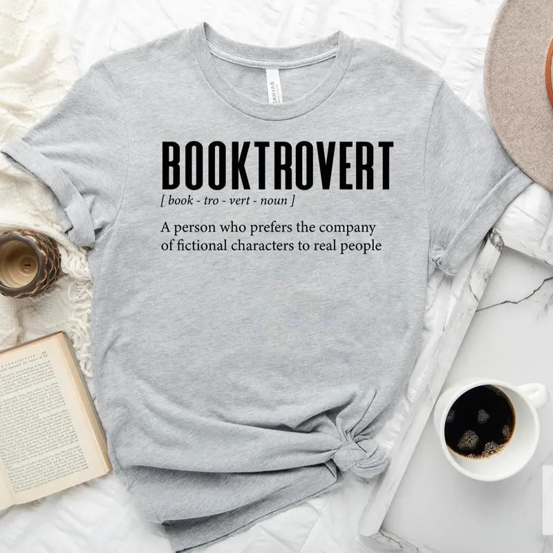 Booktr0vert T-shirt, Definitjon Shirts, Nerd Tshirt, Bookish Shirts, Teacher Tshirt, Librarian Shirt, Book Nerd...