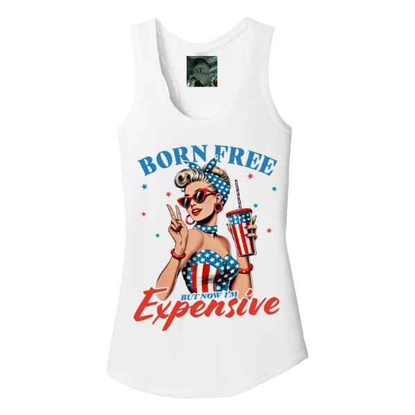 Born Free but Now I'm Expensive Tank Top Or T-shirt Hoodie, Sweatshirt | HypeCrazeTee.com