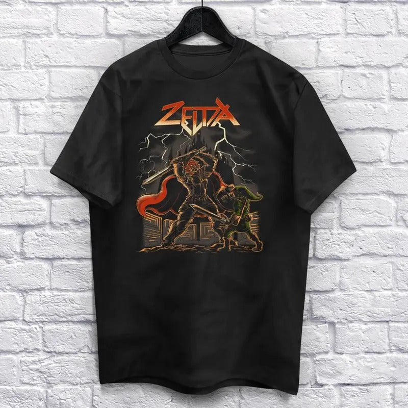 Boss Battle T-Shirt Unisex (For Men and Women) Gamer Shirt Heavy Metal Shirts Video game Shirt Music Retro Hoodie, Sweatshirt