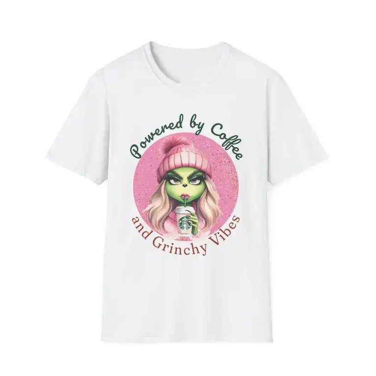 Boujeee Grinchhh Coffee T-Shirt, Funny Christmas Tee, Holiday Gift for Coffee Lovers Hoodie, Sweatshirt | HypeCrazeTee.com