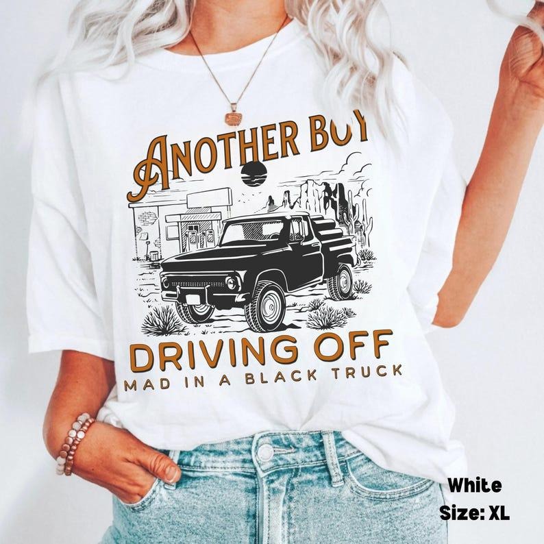 Boy Driving Off Mad Black Truck Comfort Colors Shirt, Kelsea Tshirt, Is It Wrong To Take A Shot, Healed Version Hoodie,...