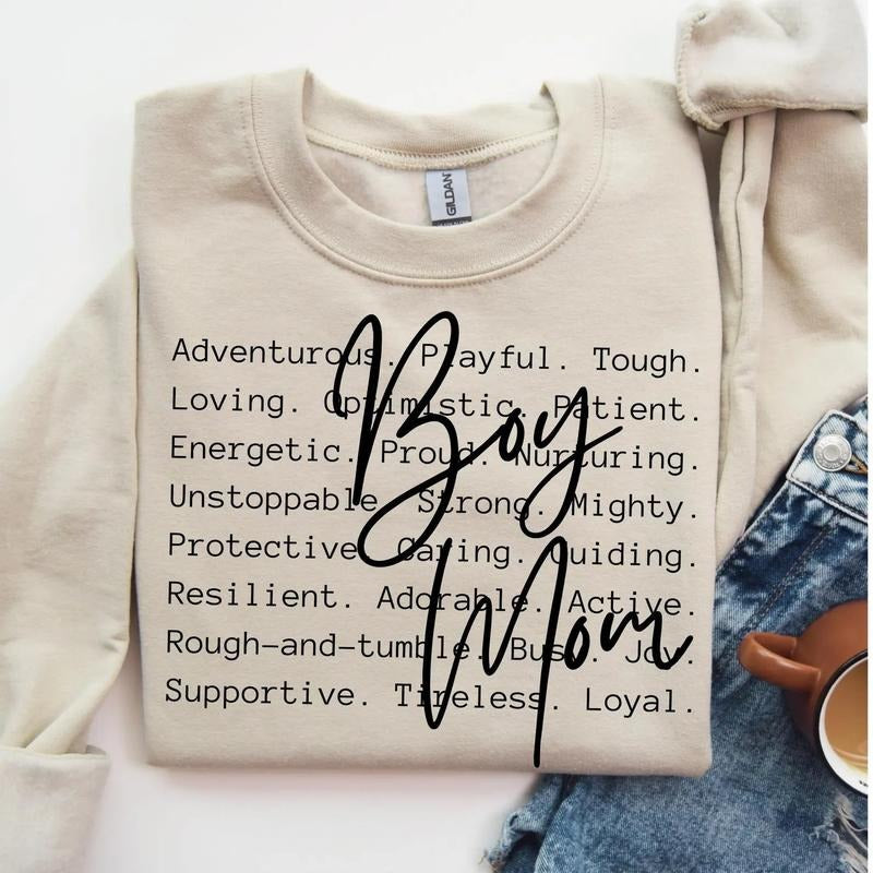 Boy Mom DTF Transfers - THIS IS NOT A SHIRT Hoodie, Sweatshirt | HypeCrazeTee.com