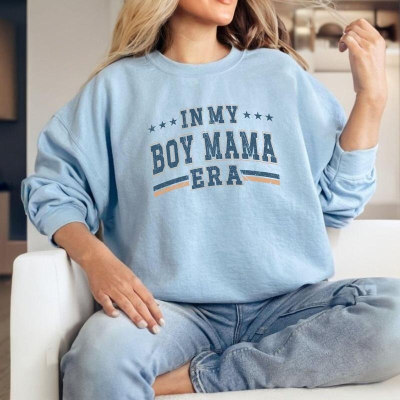 In my era as a boy mom/Boy mom sweatshirt, Pregnancy announcement, Mom sweatshirt T-Shirts, Hoodie | HypeCrazeTee.com