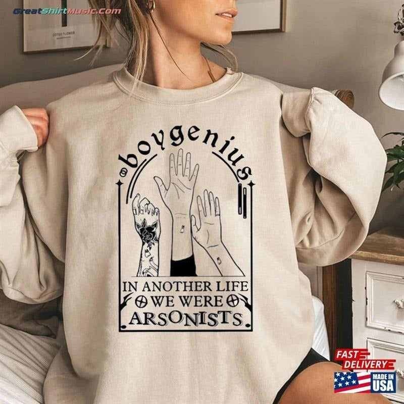 Boygenius The Record Reset Tour 2023 Sweatshirt Rock Band Tee Unisex Classic Hoodie | HypeCrazeTee.com