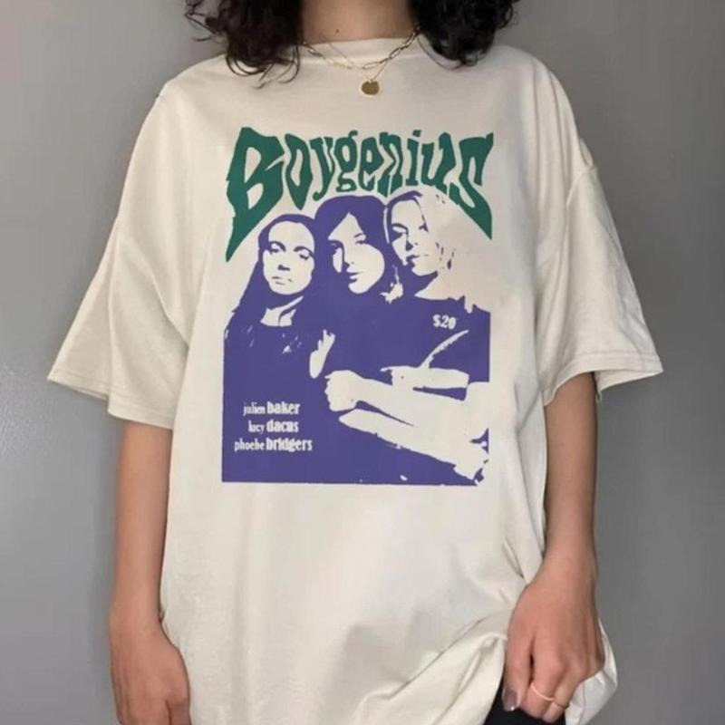 Boygenius Unisex T-shirt, Boygenius Tour 2023 T-shirt, BoygeniusShirt, Boy Genius, Indie Rock Tee Hoodie, Sweatshirt