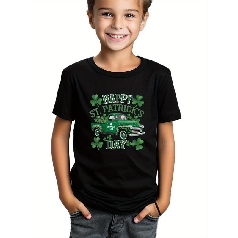 Boys' St. Patrick's Day Red T-Shirt