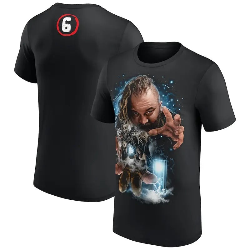 Bray Wyatt Double Sided Fiend Bray Wyatt Portrait Shirt Professional Wrestler Fan Crew Neck S 5XL 100% Cotton T-Shirts, Hoodie, Sweatshirt