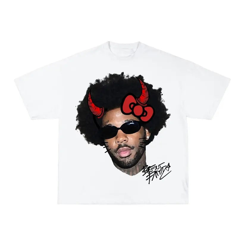 Brent Kitty Halloween Cute Rap Graphic Tee Shirt Hoodie, Sweatshirt | HypeCrazeTee.com