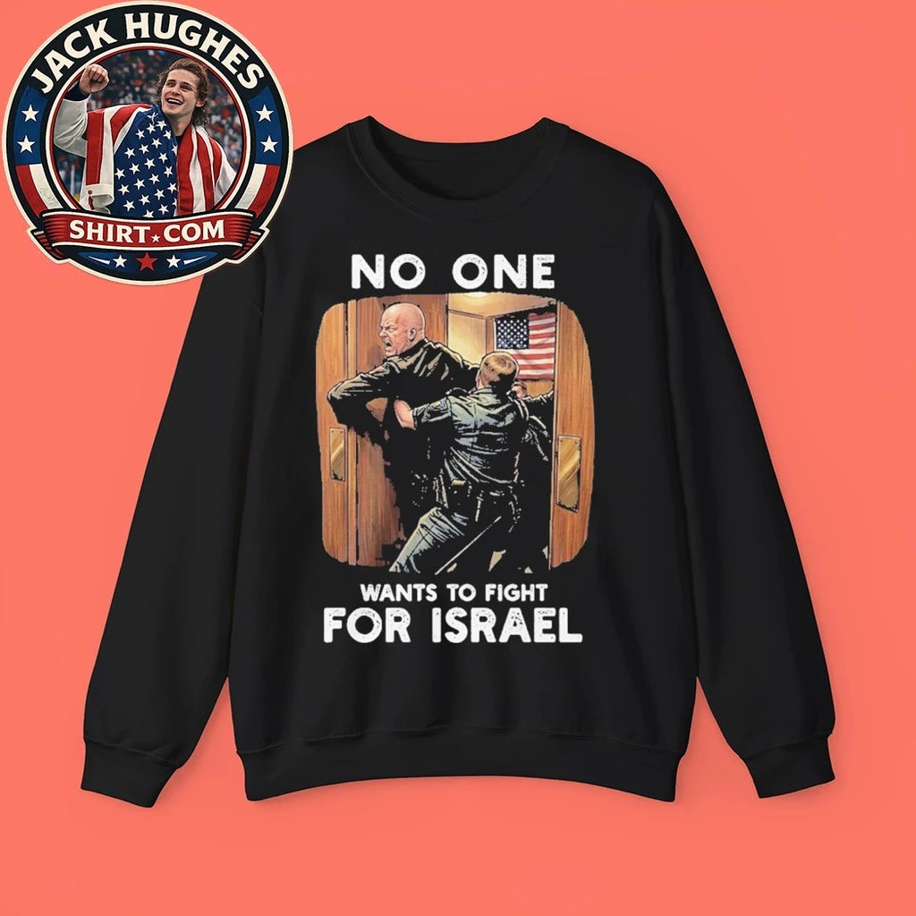Brian McGuinness No One Wants to Fight For Israel 2026 Shirt