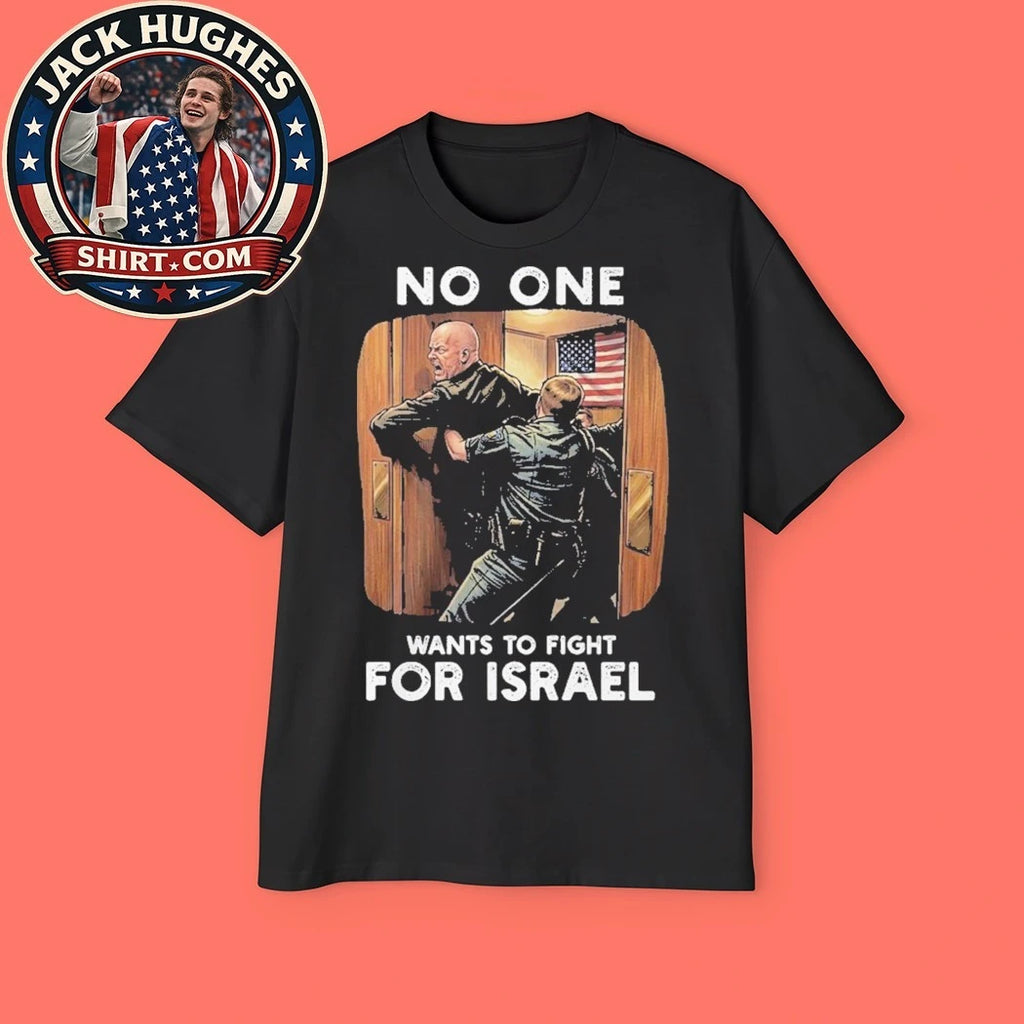 Brian McGuinness No One Wants to Fight For Israel 2026 Shirt