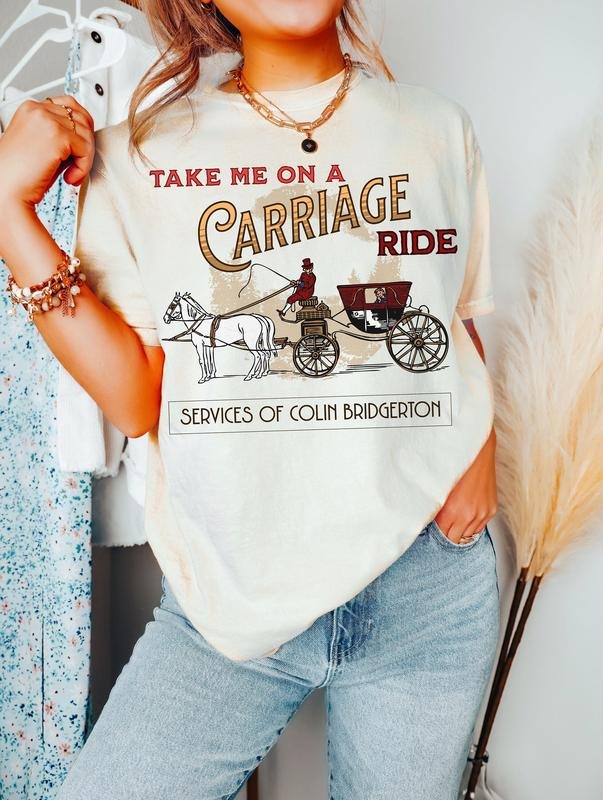 Bridgerton Season 3 shirt gift friend Lady Whistledown Carriage scene part 1 Romancing Mister Bridgerton obsessed love...