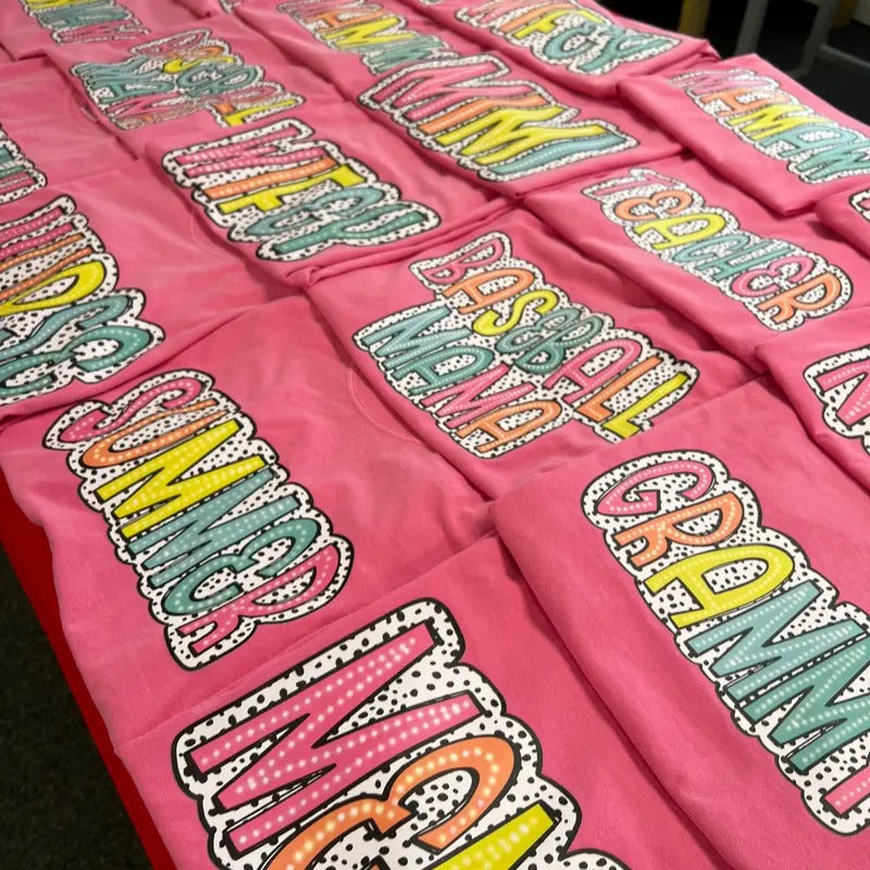 Bright Doodle Comfort Colors T-Shirt Hoodie, Sweatshirt | HypeCrazeTee.com