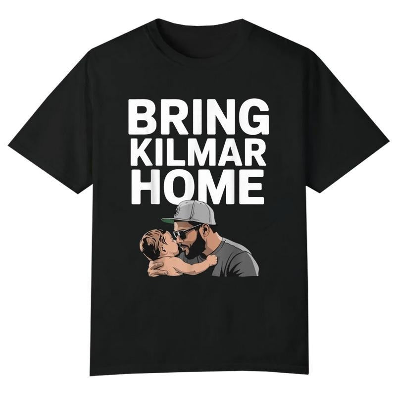Bring Kilmar Home Kilmar Abrego Garcia Free Abrego T-Shirt, Trending, Summer, Graphic Tee Cotton Menswear Relaxed Fit...