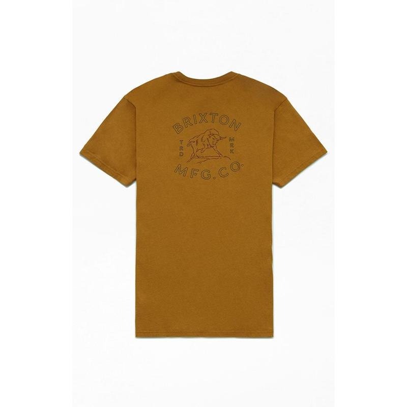 Brixton Men's Bryden Relaxed T-Shirt - Multicolor Hoodie, Sweatshirt | HypeCrazeTee.com