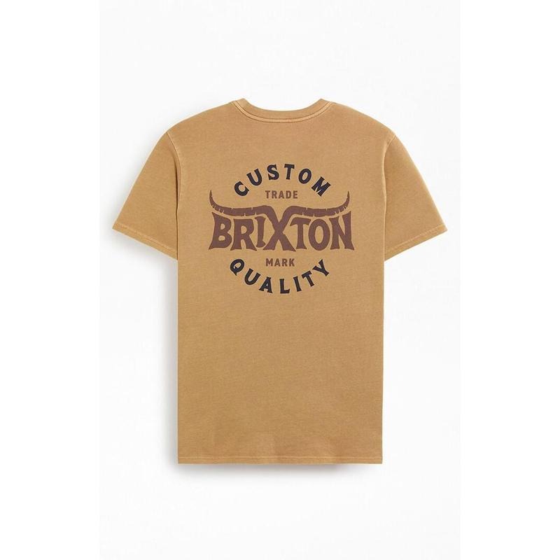 Brixton Men's Gibson T-Shirt - Multicolor Hoodie, Sweatshirt | HypeCrazeTee.com