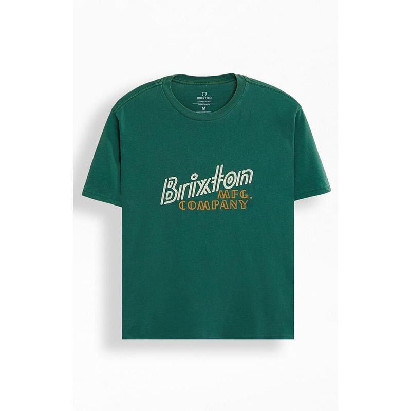 Brixton Men's Gustin T-Shirt - Multicolor Hoodie, Sweatshirt | HypeCrazeTee.com