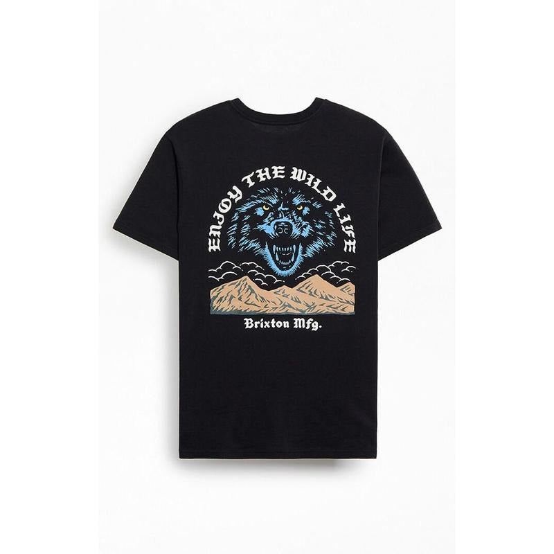 Brixton Men's Mercy T-Shirt - Multicolor Hoodie, Sweatshirt | HypeCrazeTee.com